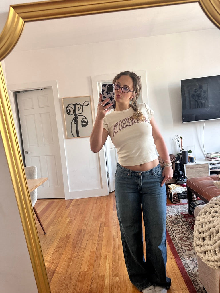 Minnesota Rhinestone Heritage Tee