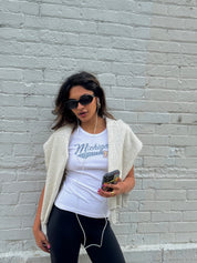 Michigan Rhinestone Heritage Tee