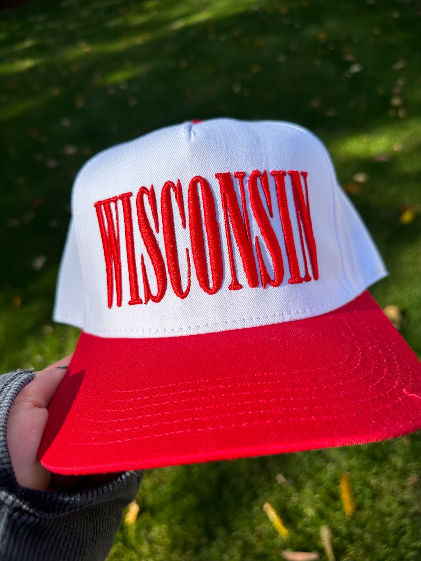 Wisconsin Stretch Contrast Cap