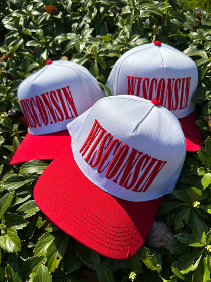 Wisconsin Stretch Contrast Cap