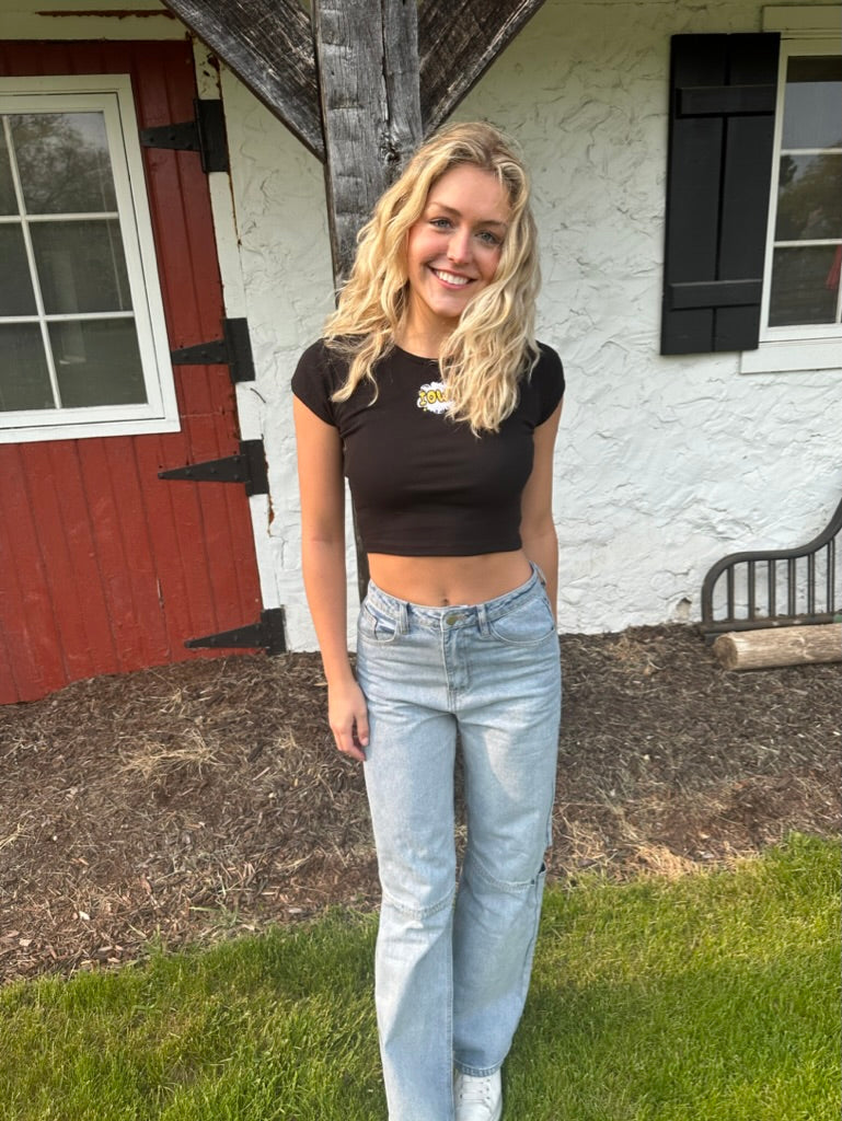 Iowa Burst Baby Tee