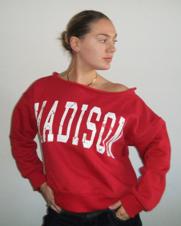 Madison Off Shoulder Crew