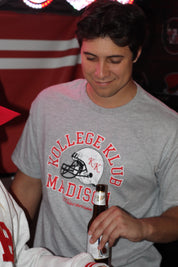 KK Madison Football Distressed Tee