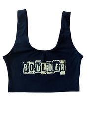 Boulder Ransom Crop Spandex Tank