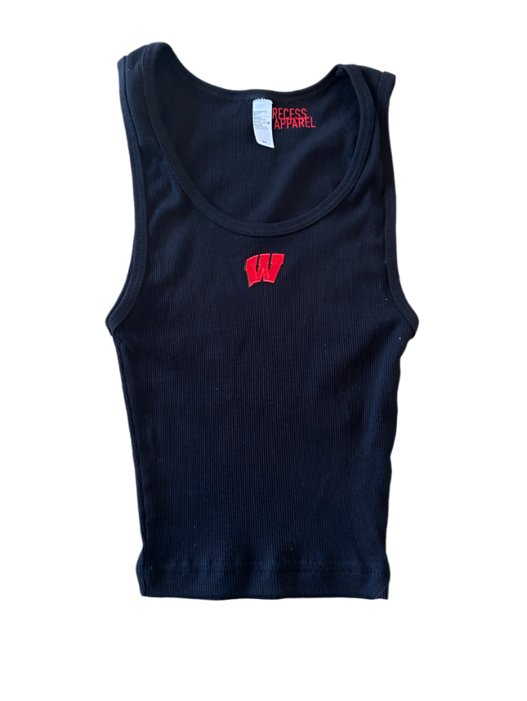 Wisconsin Mini Patch Scoop Neck Tank