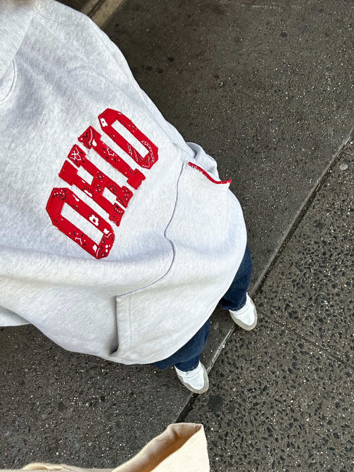 Ohio Bandana Stitch Hoodie