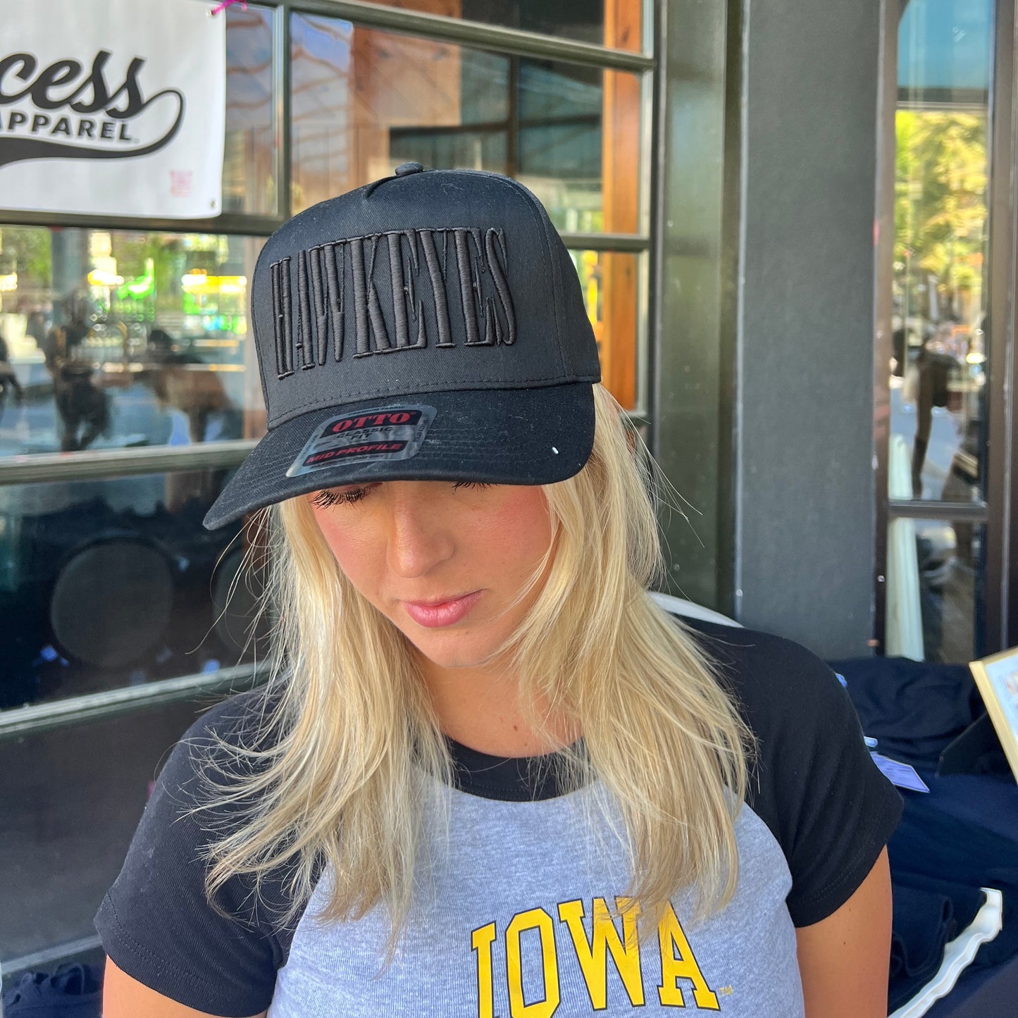 Iowa Stretch Contrast Cap