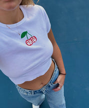 Ohio Cherries Crop Freshman Tee