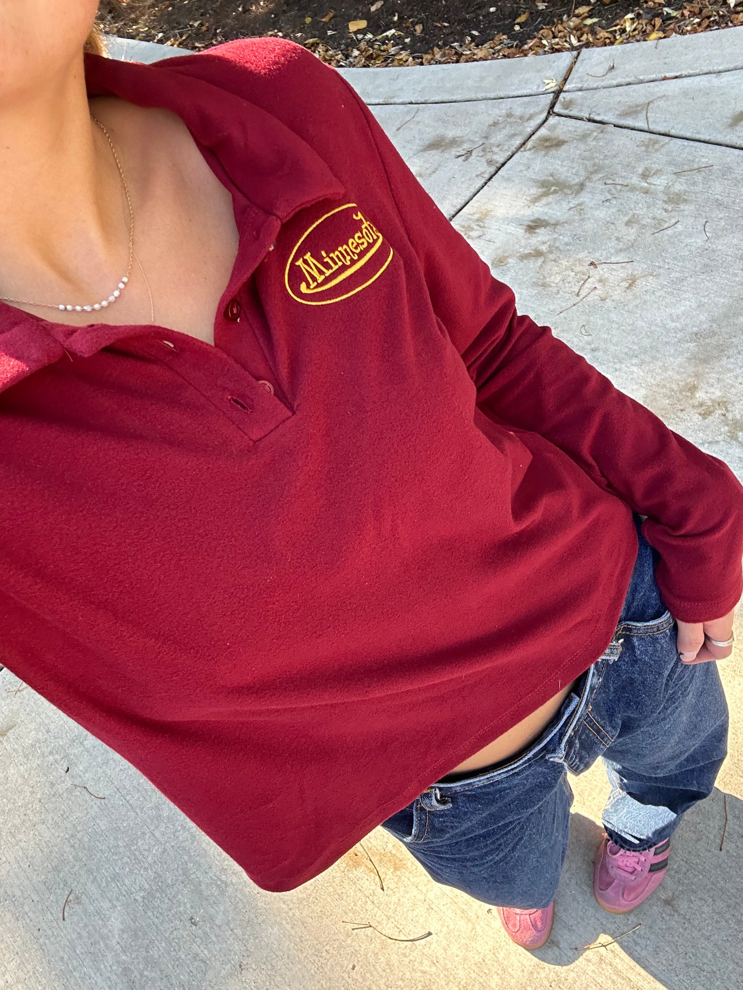 Minnesota Trucker Polo Sweatshirt