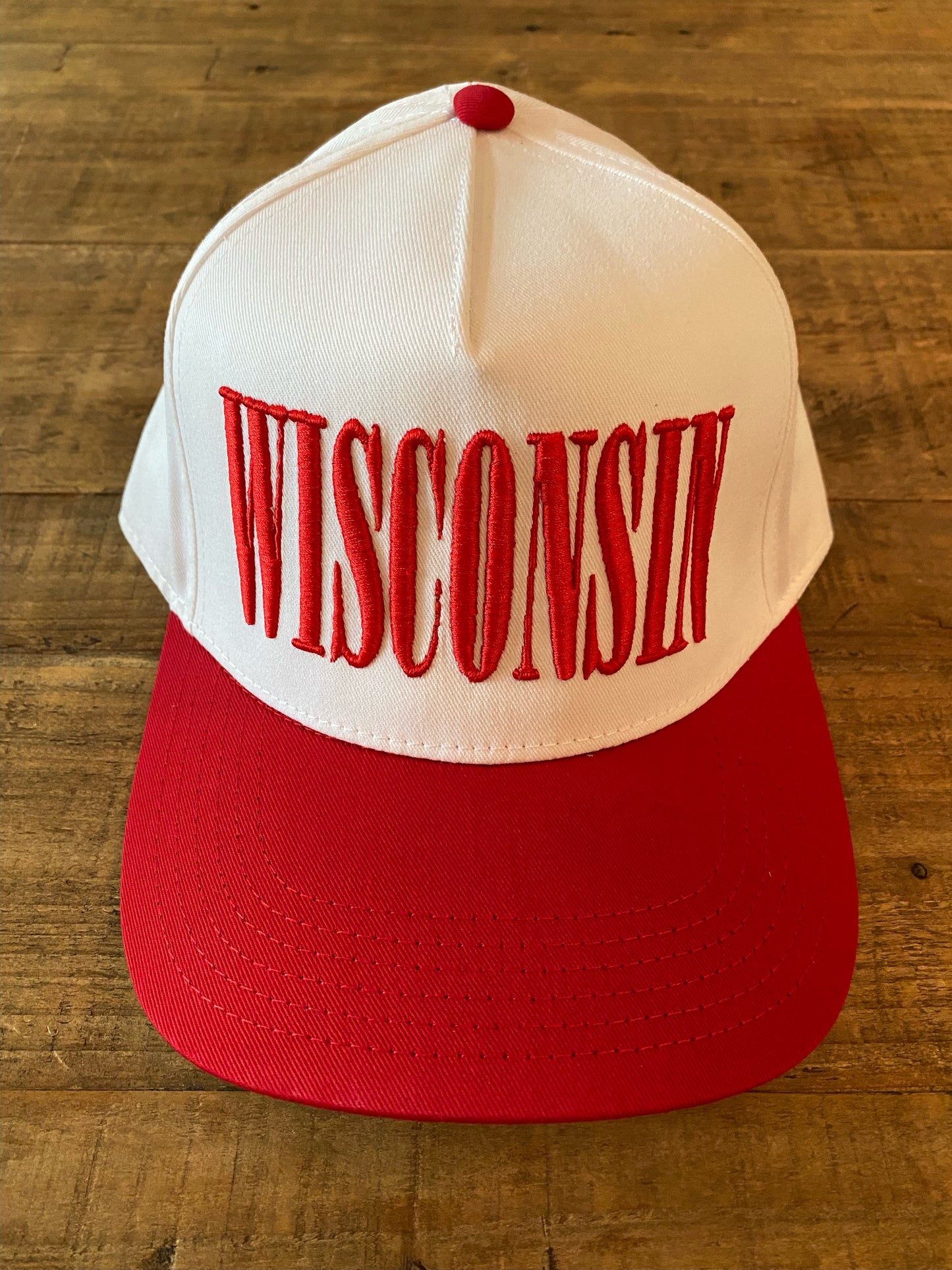 Wisconsin Stretch Contrast Cap