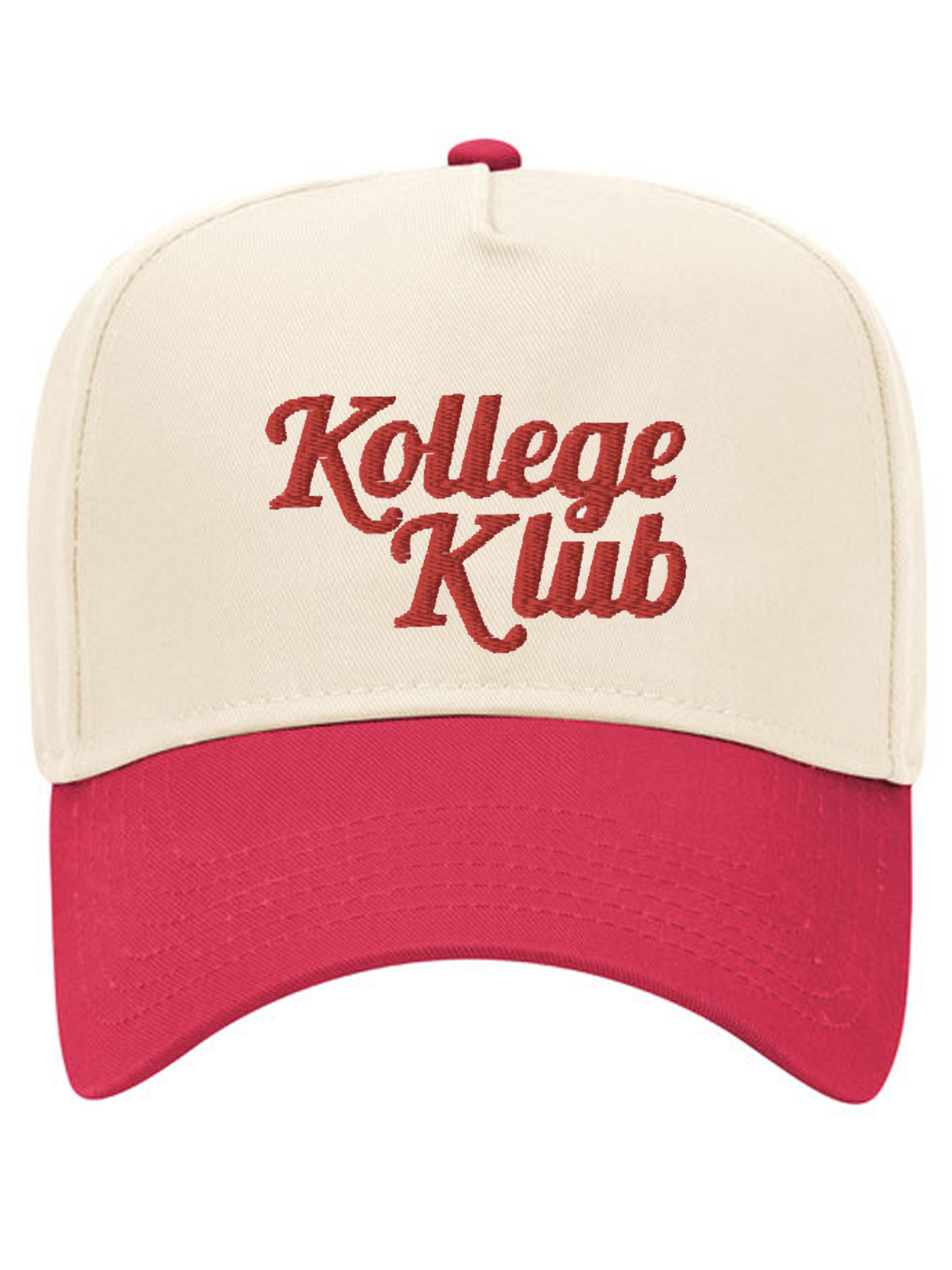 Kollege Klub Two Tone Baseball Cap