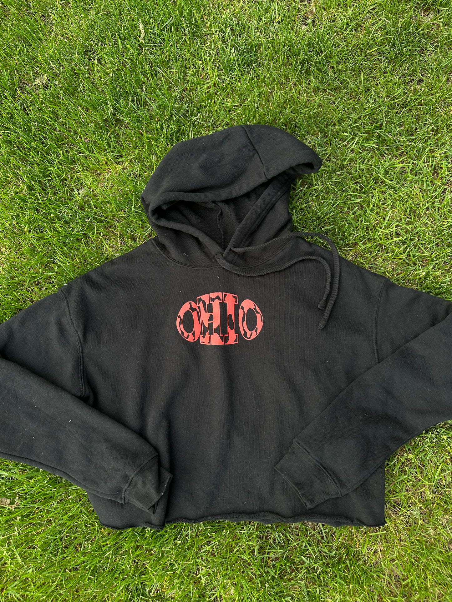 Ohio Cow Crop Hoodie
