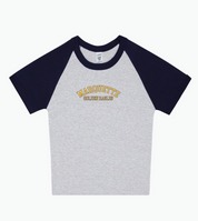 Marquette Crop Dugout Tee