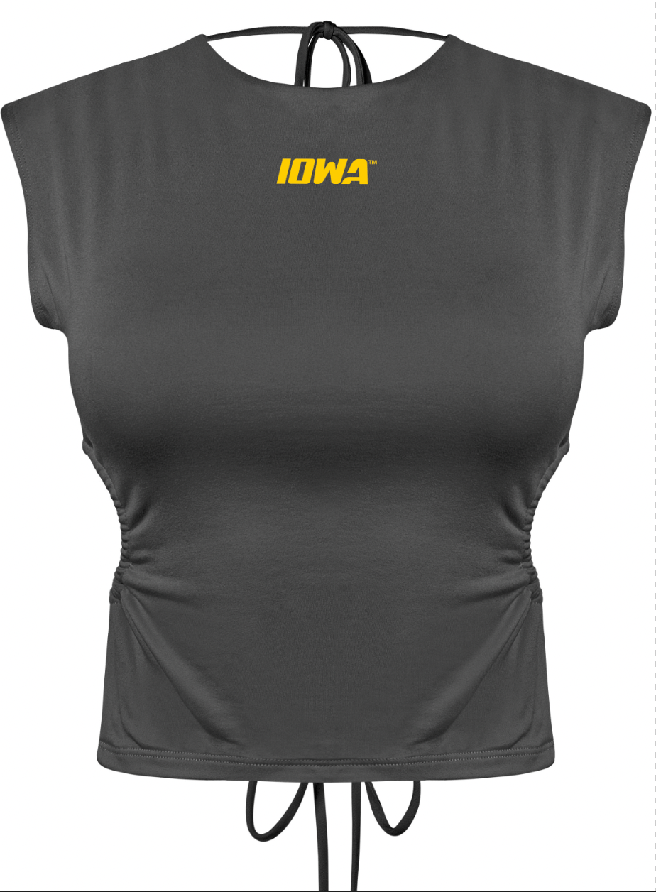 Iowa Sport Open Back Top
