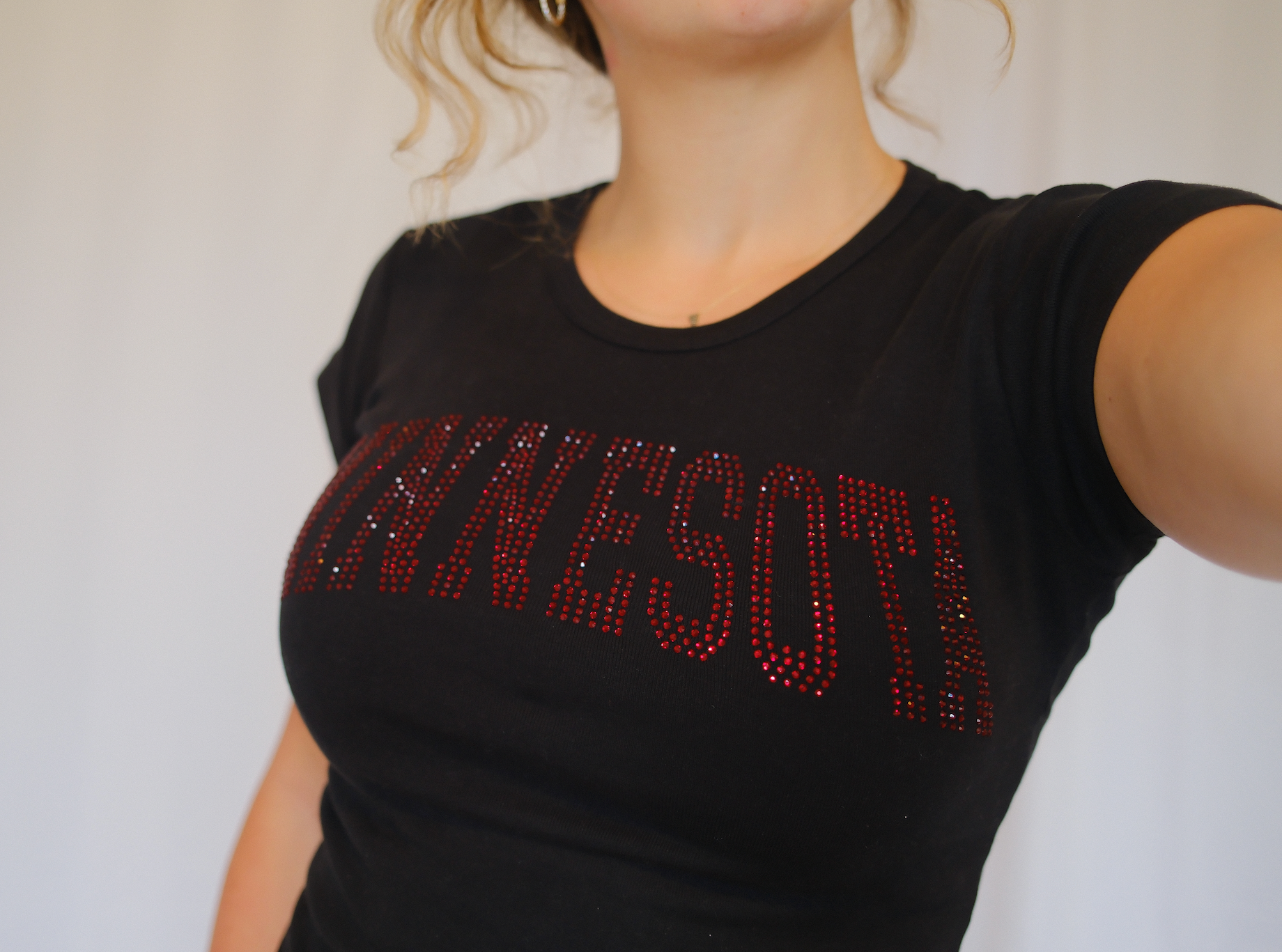 Minnesota Rhinestone Heritage Tee