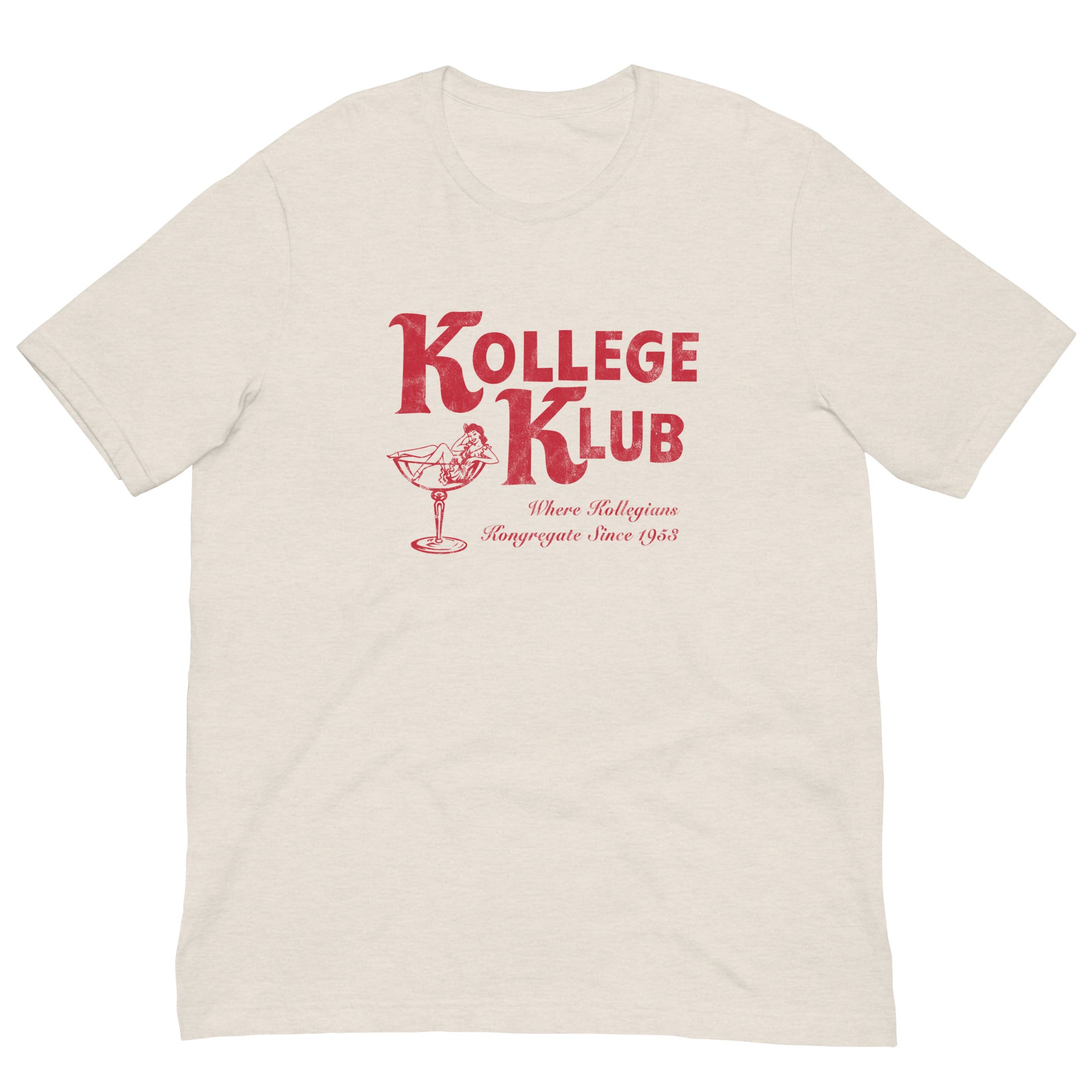 Wisconsin Kollege Klub Pin Up Tee