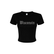 Wisconsin Rhinestone Freshman Tee