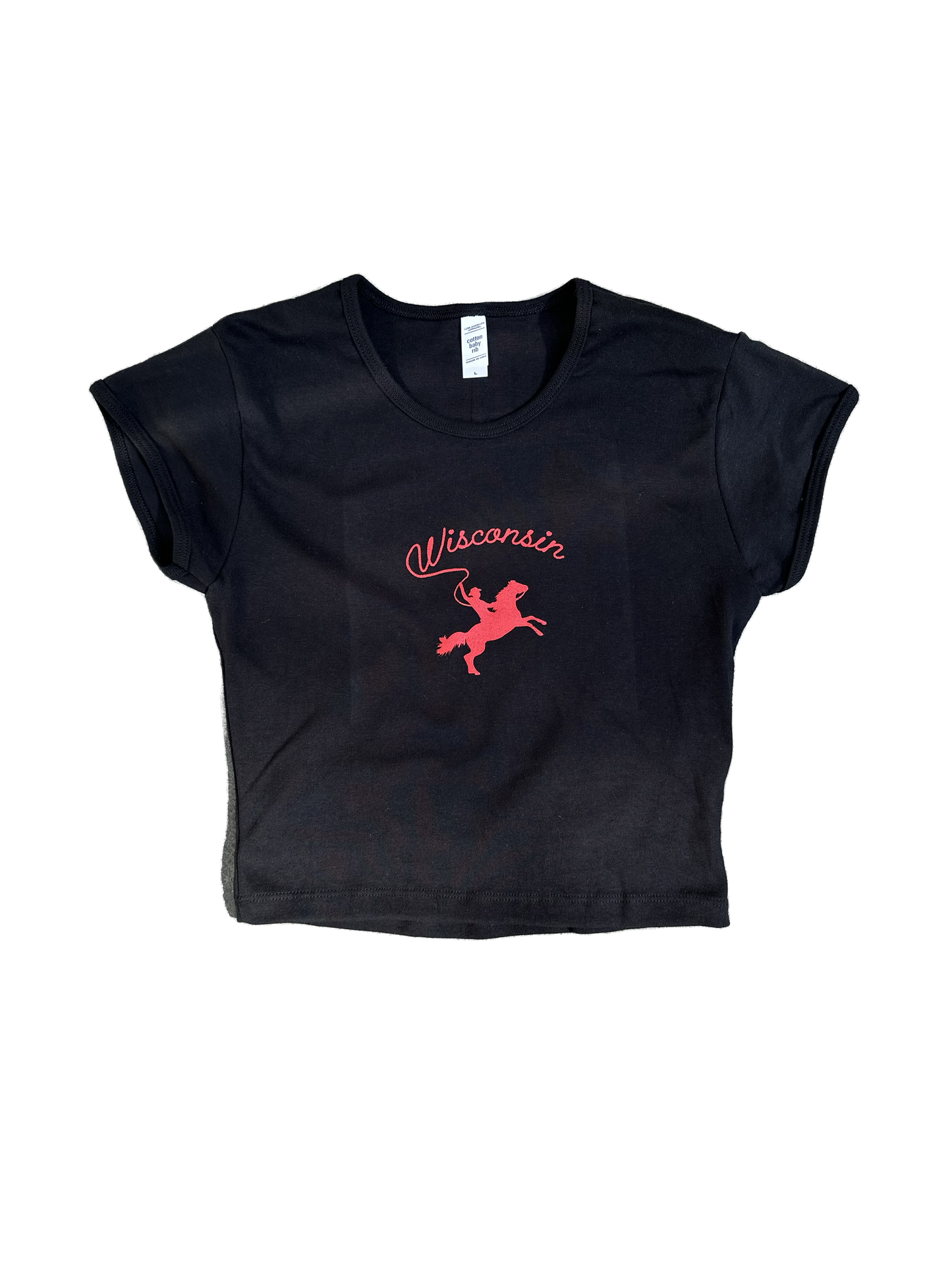Wisconsin Lasso Baby Tee