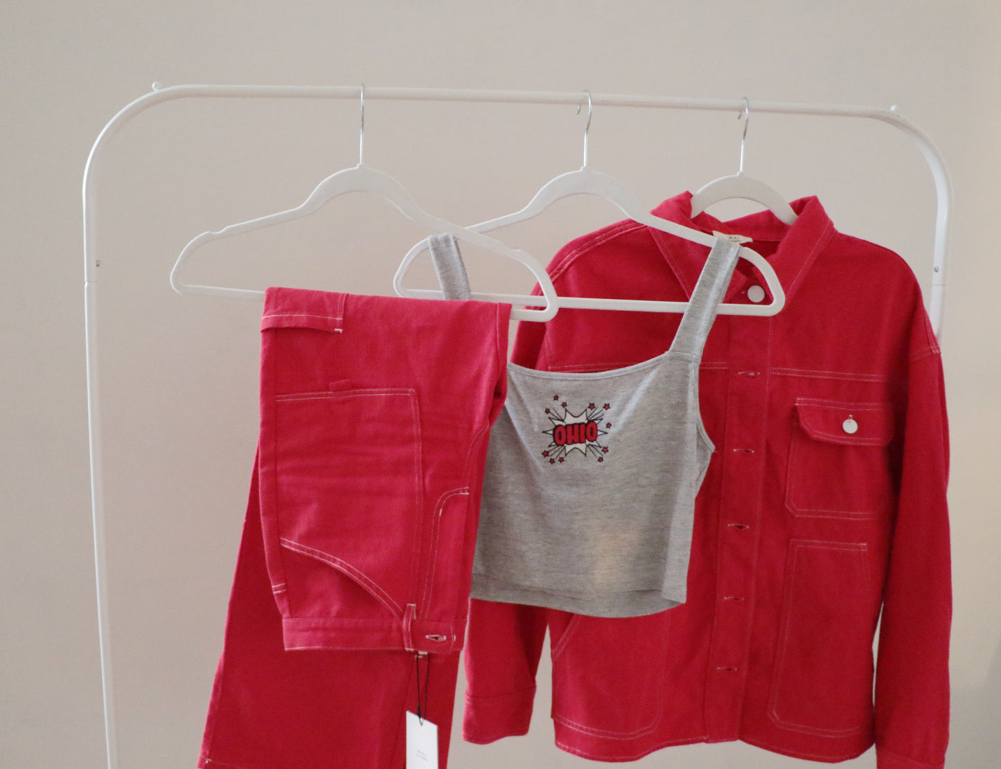 Ohio Burst Square Neck Tank
