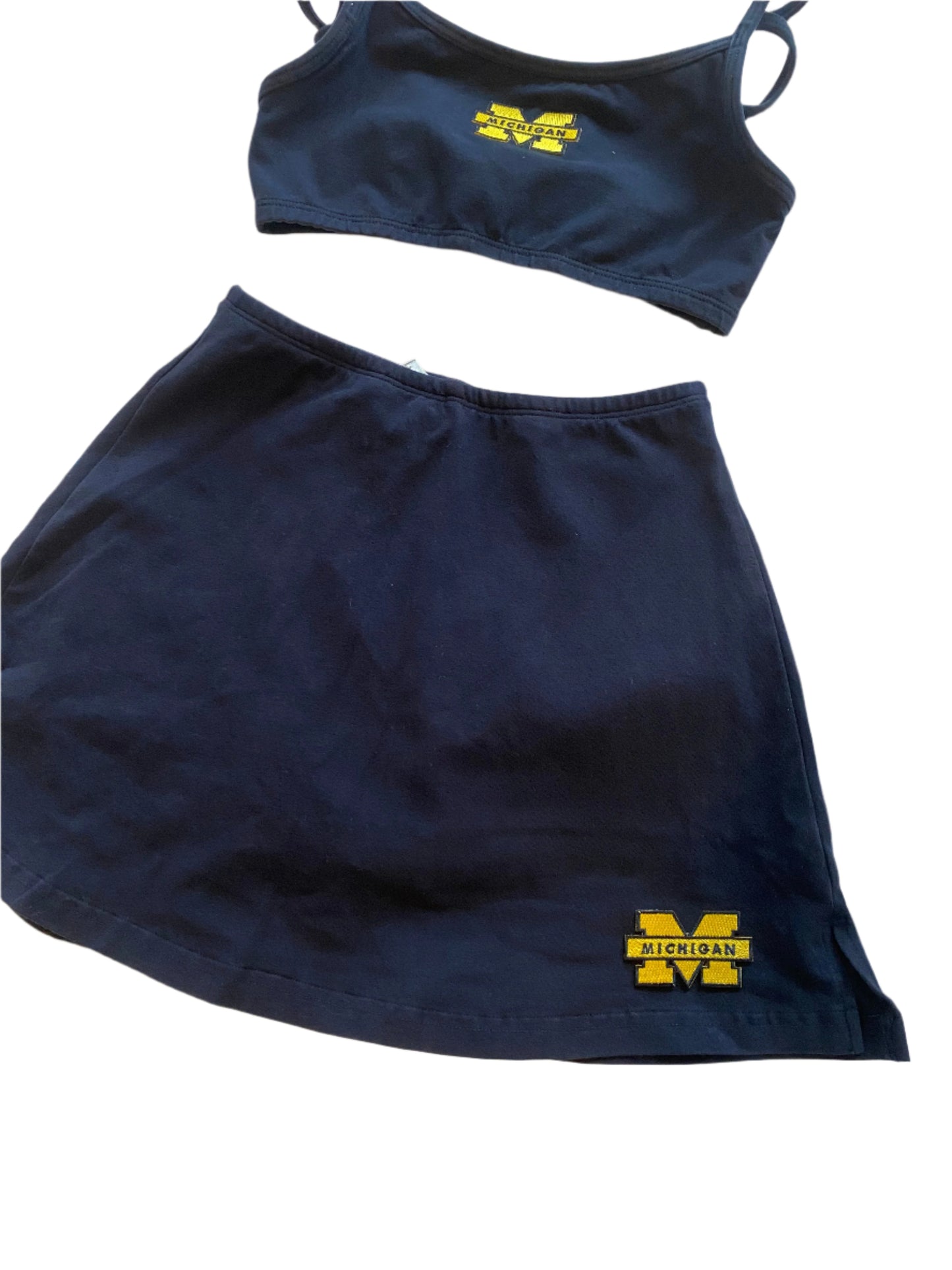 Michigan Patch Cheer Skort