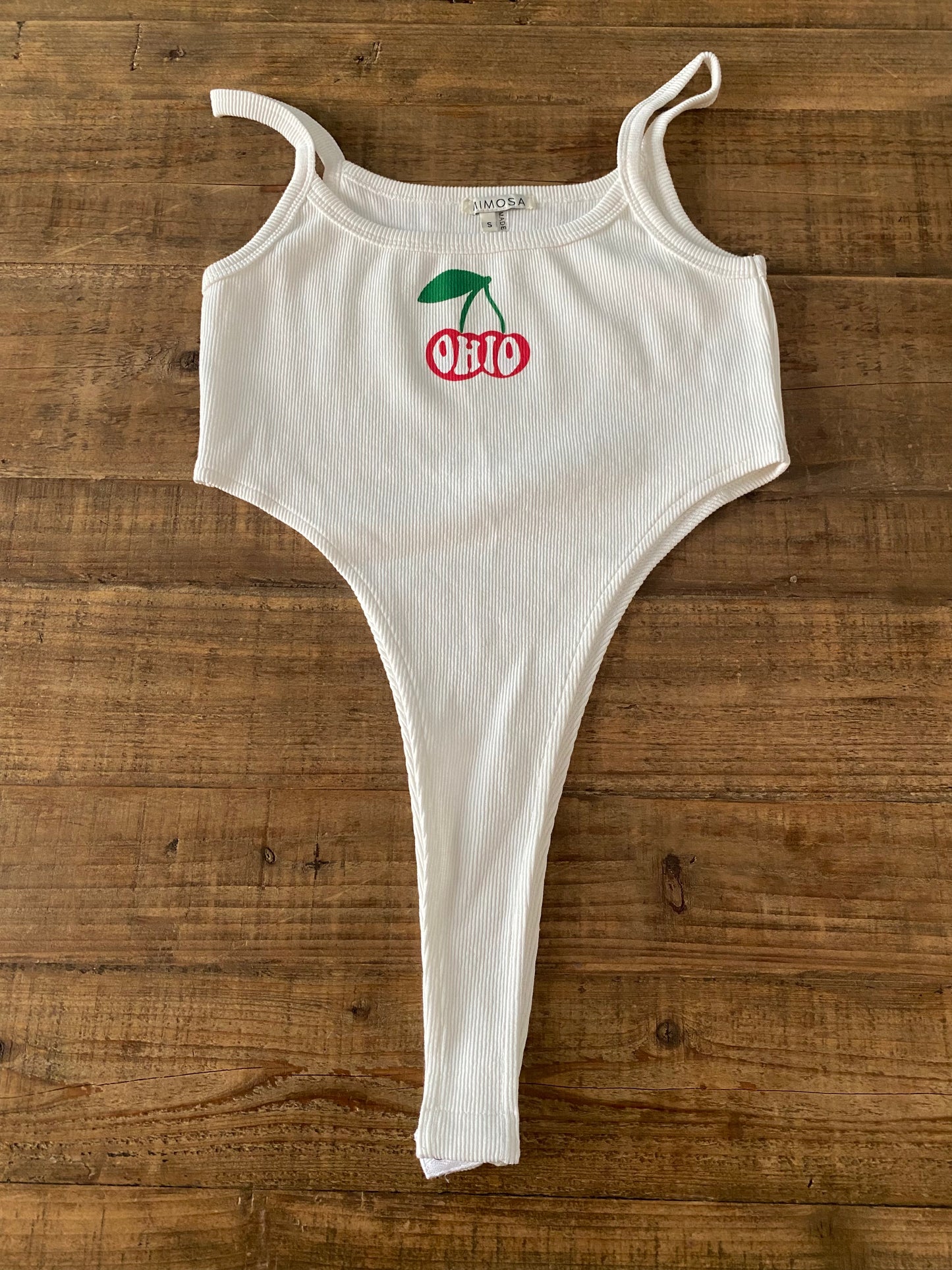 Ohio cut out bodysuit