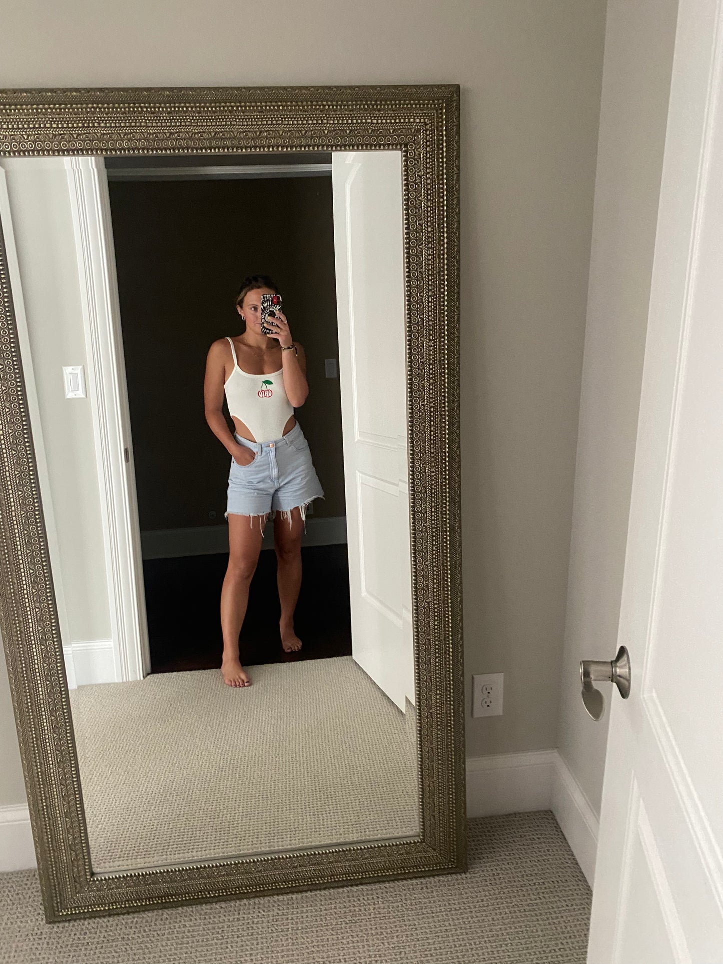 Ohio cut out bodysuit