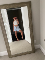 Ohio Cherries High Neck Ribbed Tank - Recess Apparel LLC