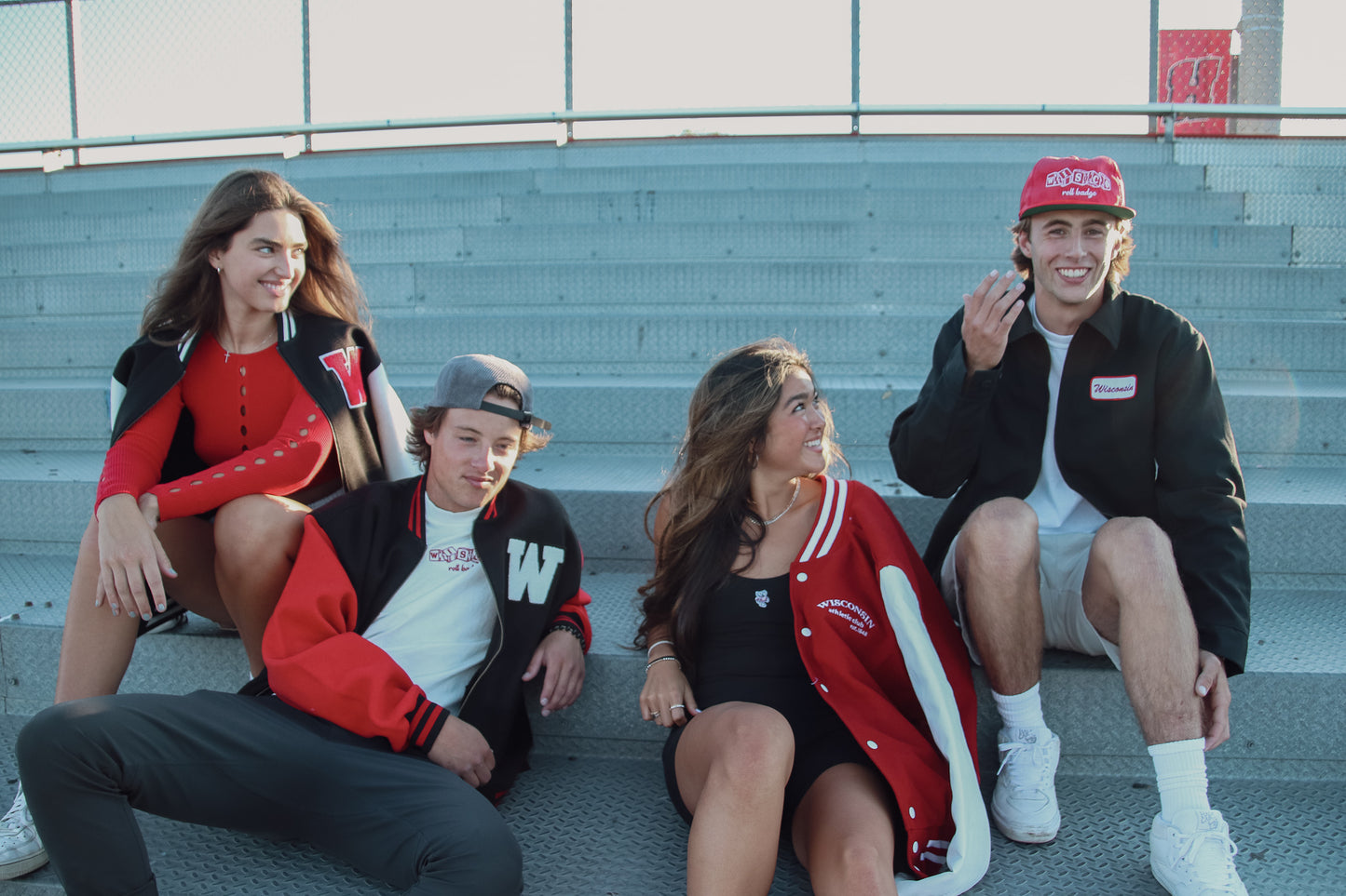 Wisconsin Athletic Club Letterman Jacket