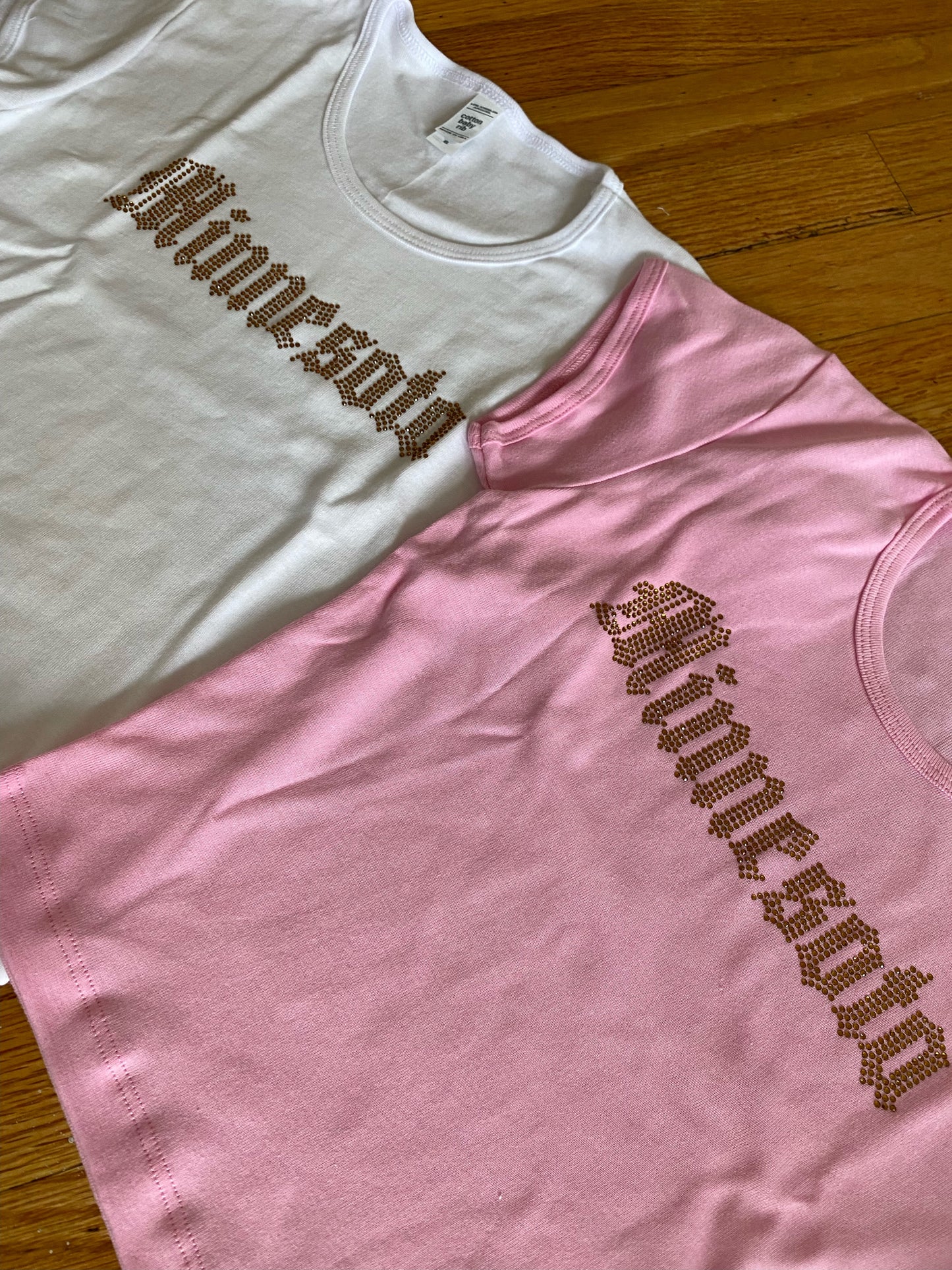 Minnesota Rhinestones Baby Tee
