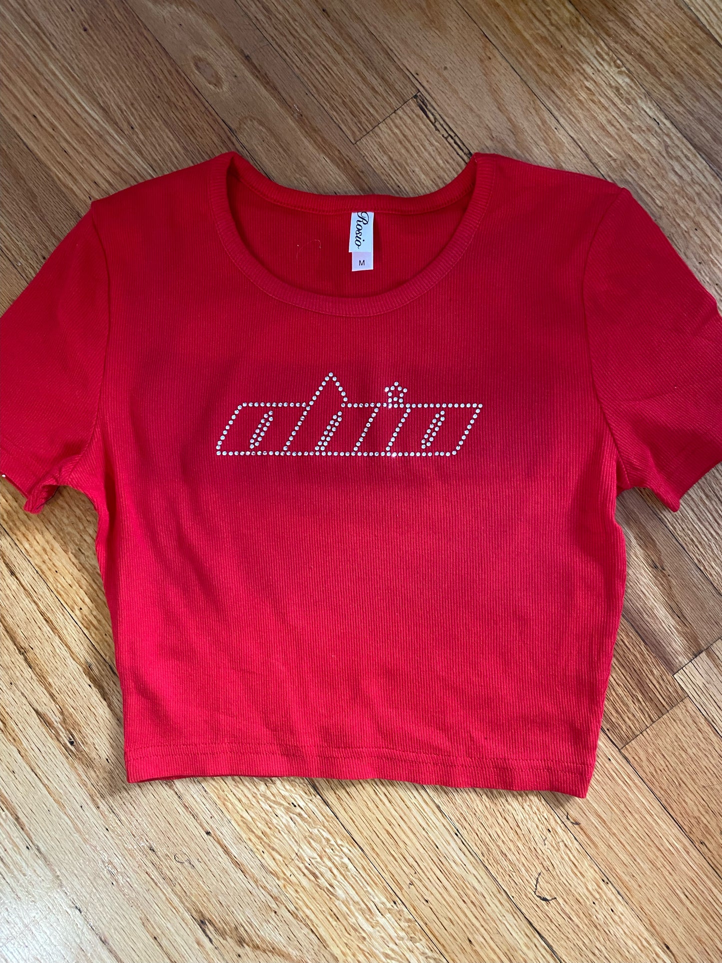 Ohio Rhinestone Baby Tee