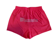 Wisconsin Rhinestone PE Shorts