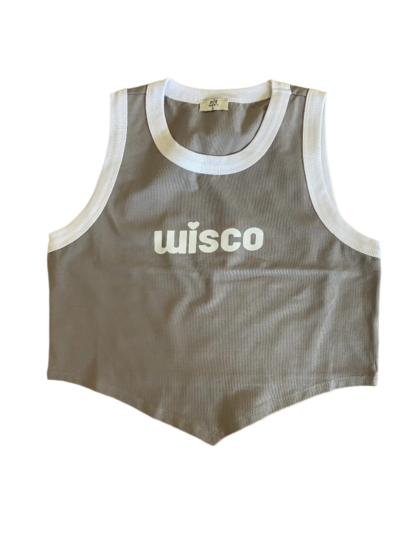 Wisco Love Contrast High Neck Tank
