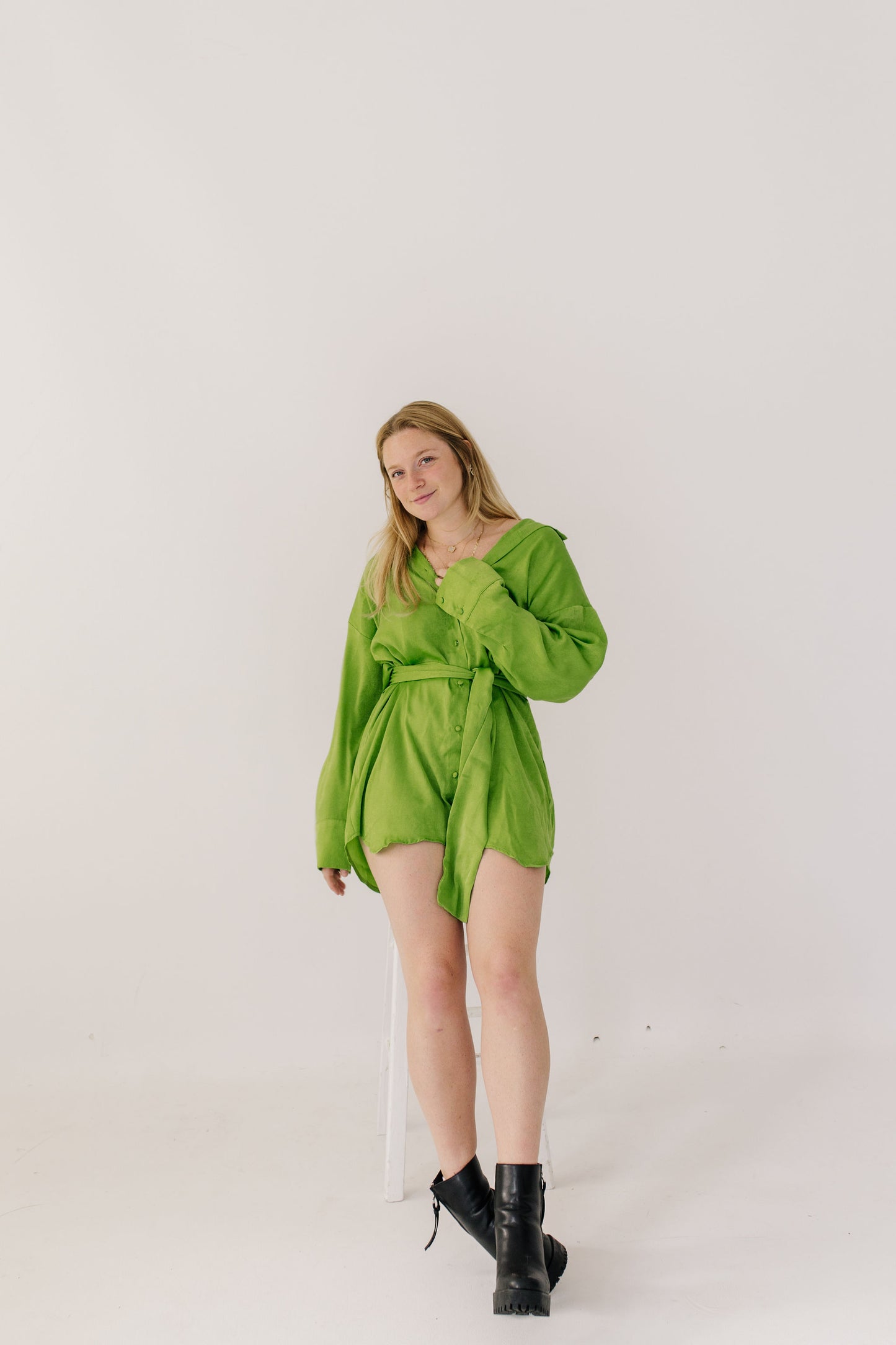 Tatum Mini Shirt Dress