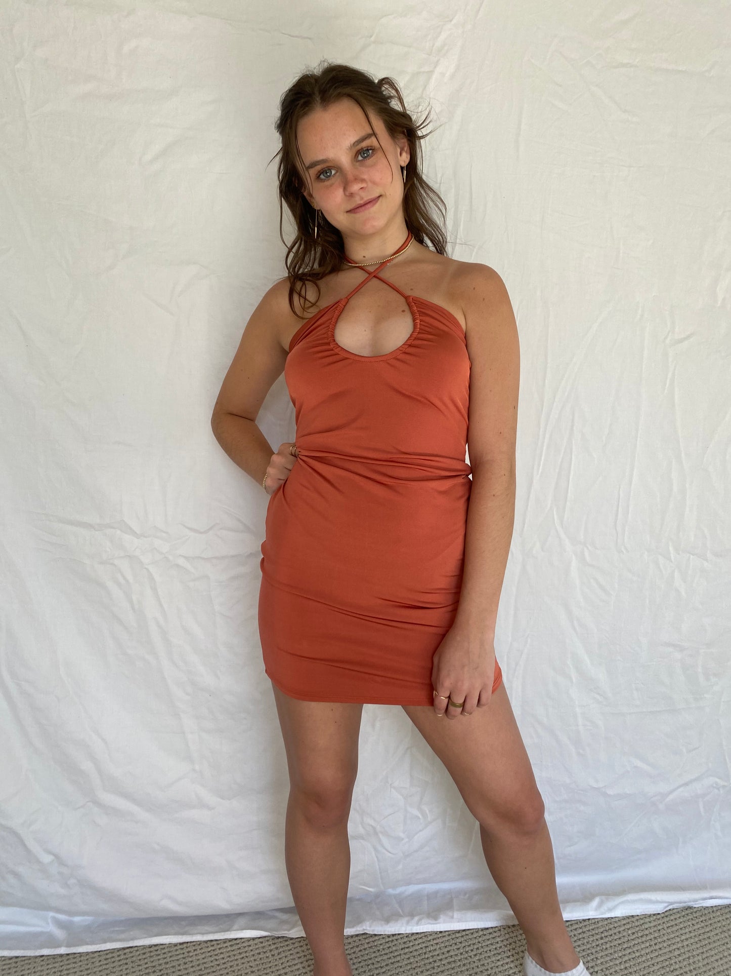 Hallie Halter Dress - Recess Apparel LLC