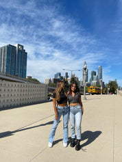 Wisconsin Striped Collared Button Down - Recess Apparel LLC