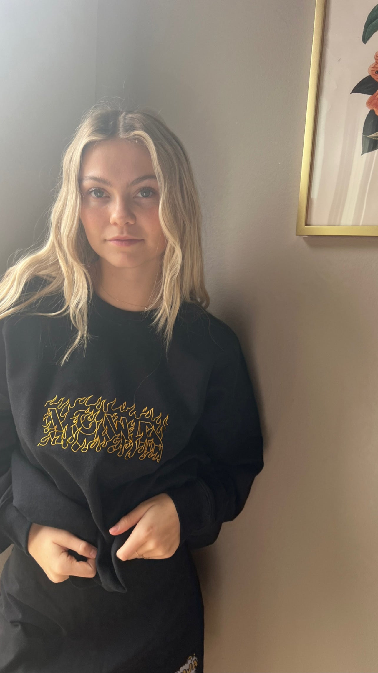 Iowa on Fire Crew Sweatshirt