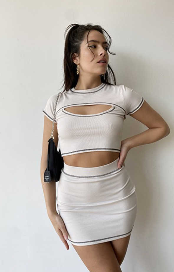 Exposed Seam Top