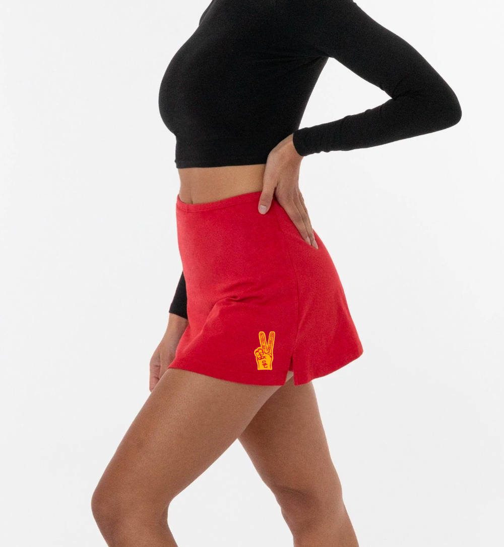 USC Patch Cheer Skort