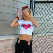 Wisco Airbrush Heart Freshman Tee