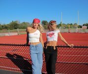 Wisco Airbrush Heart Freshman Tee