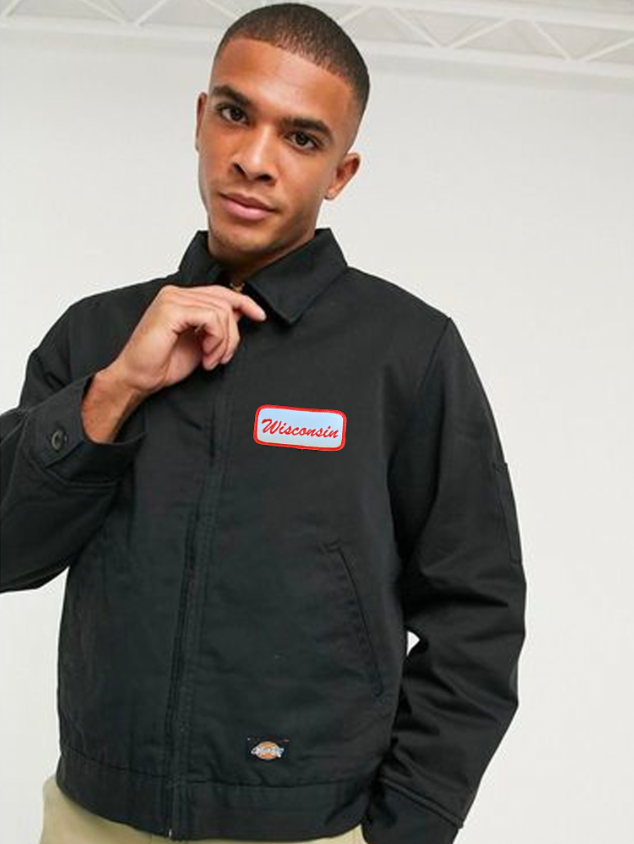 Wisconsin Name Plate Dickies Mechanic Jacket
