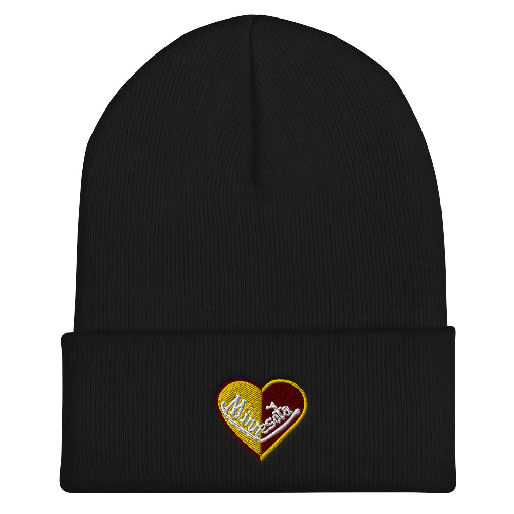 Minnesota Split Heart Beanie
