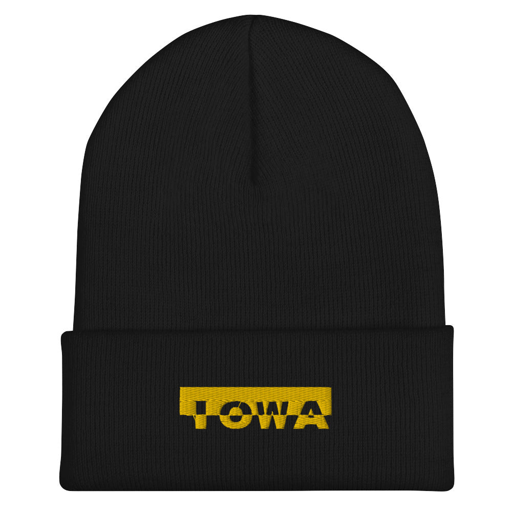 Iowa Black Box Beanie