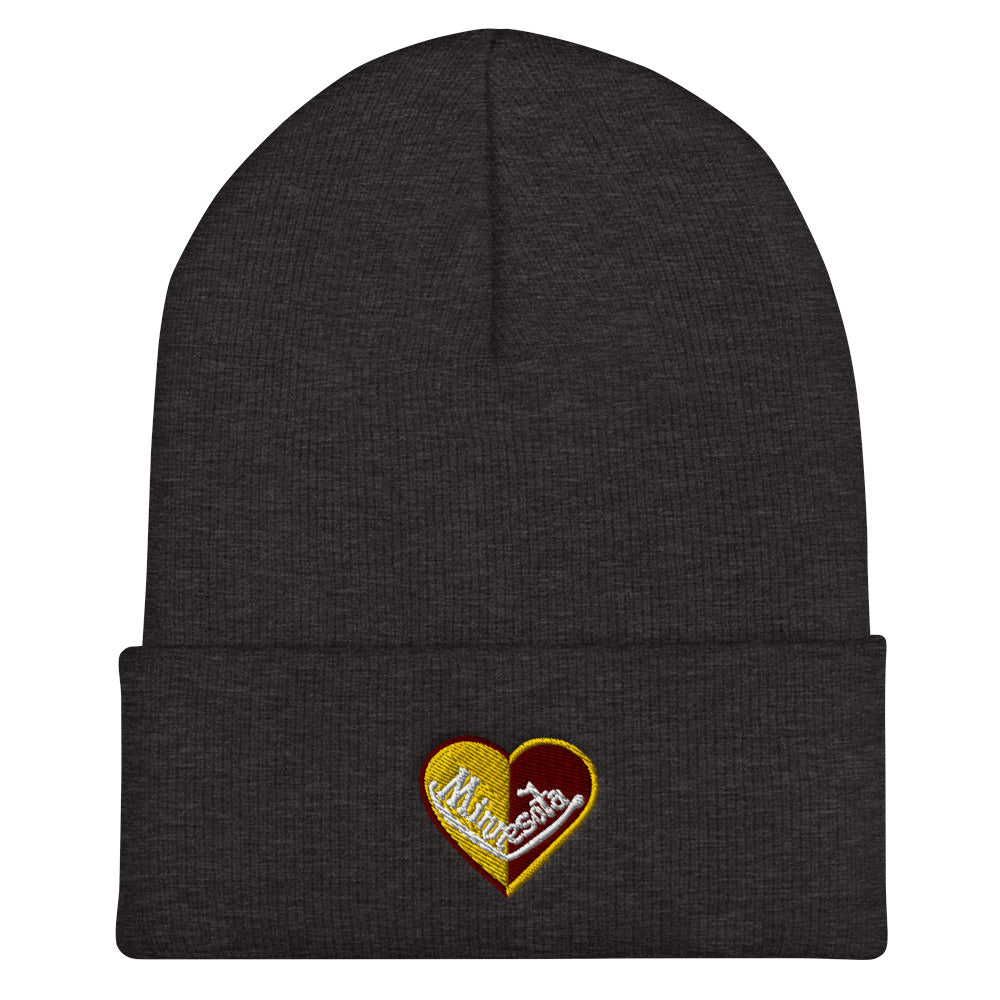 Minnesota Split Heart Beanie
