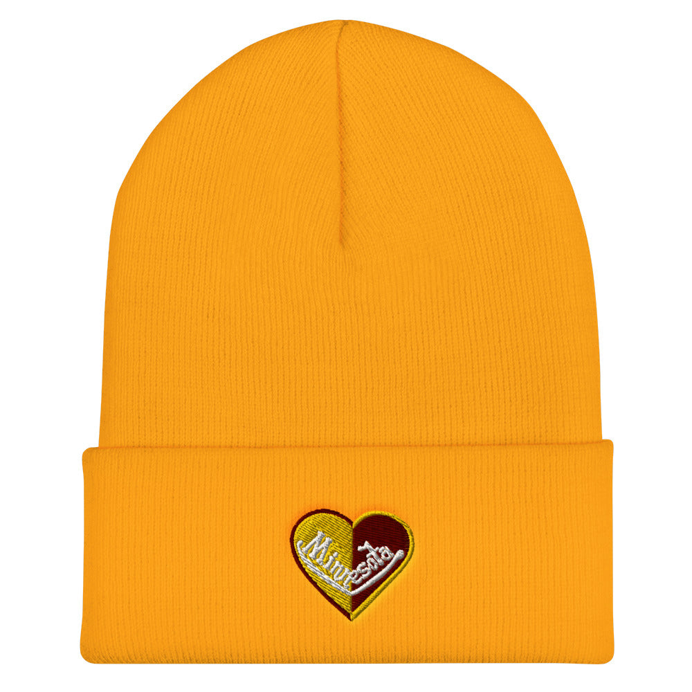 Minnesota Split Heart Beanie
