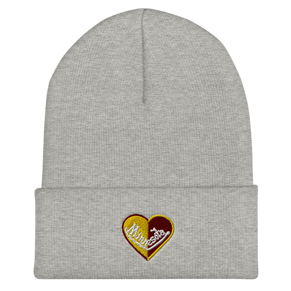 Minnesota Split Heart Beanie