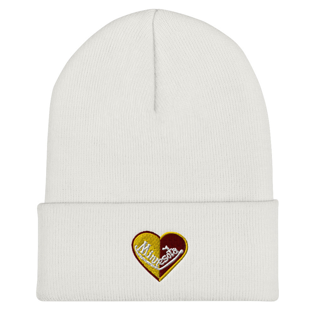 Minnesota Split Heart Beanie