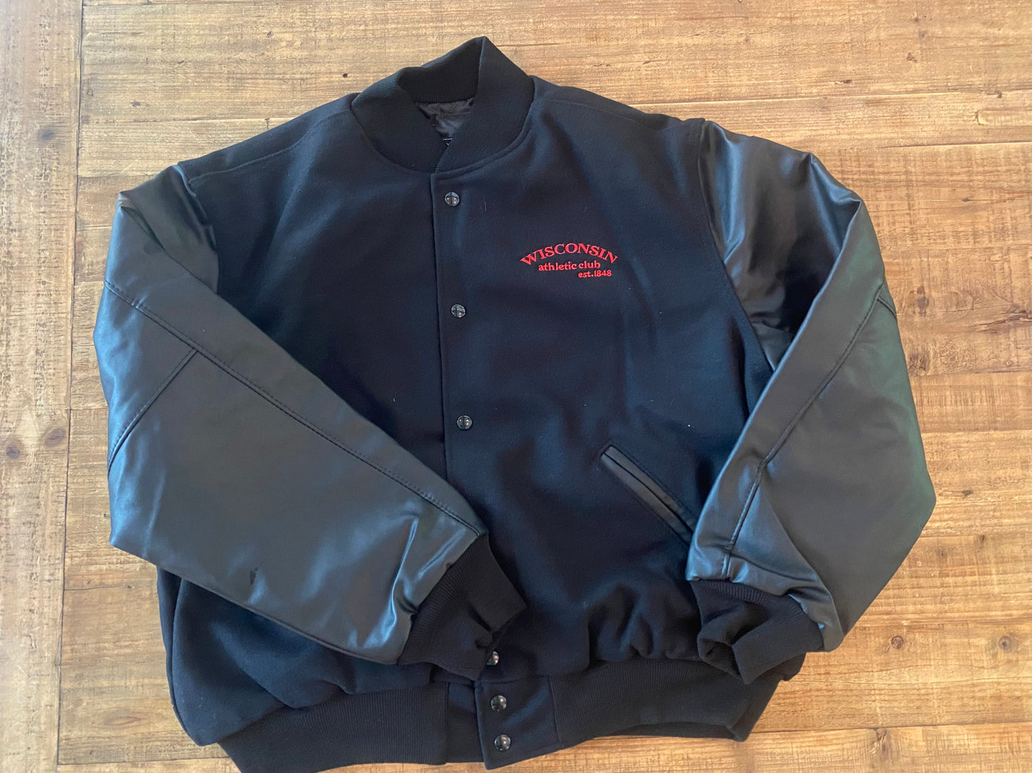 Wisconsin Athletic Club Letterman Jacket