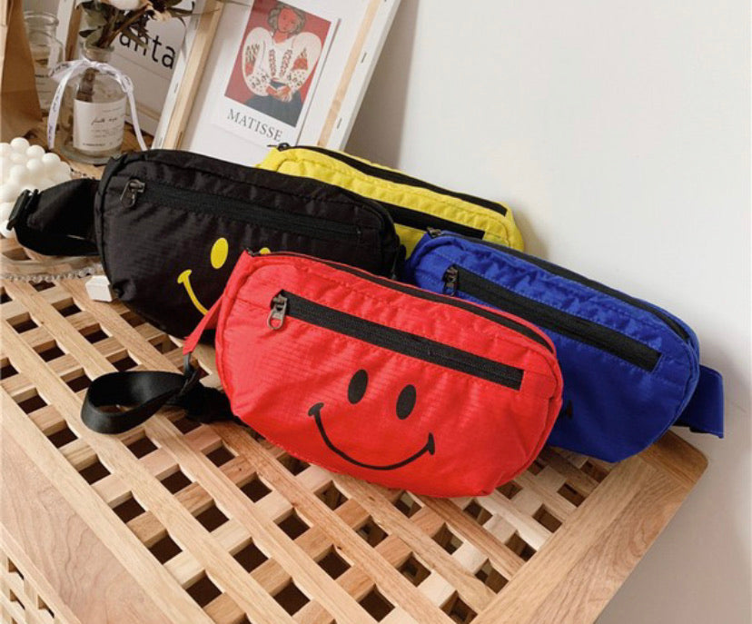 Smiley Messenger Bag