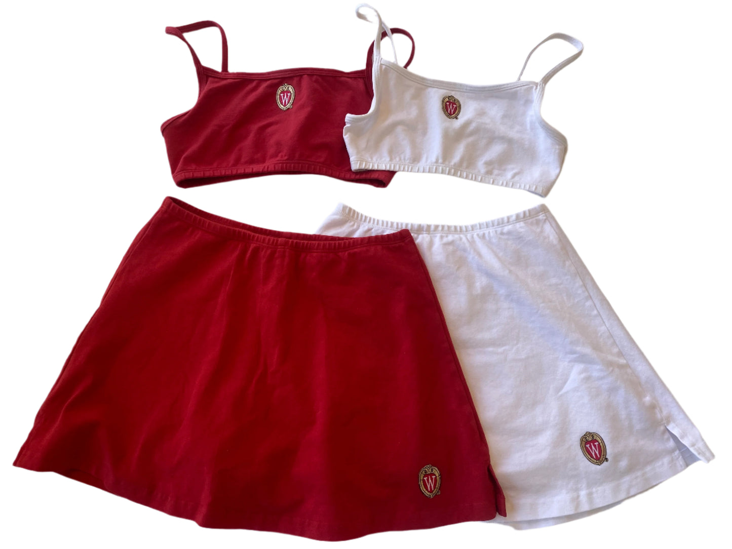 Wisconsin Patch Cheer Skort